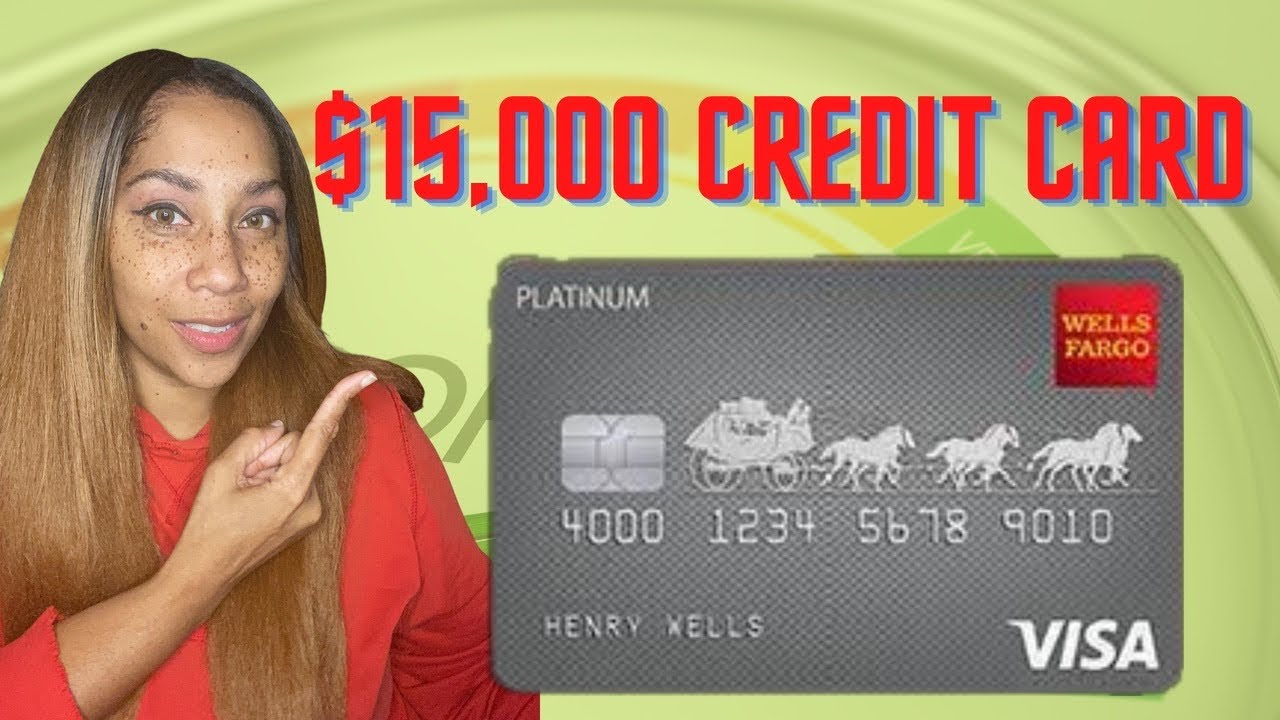 $15,000 Wells Fargo Platinum Credit Card with Soft Pull Pre-Approval!